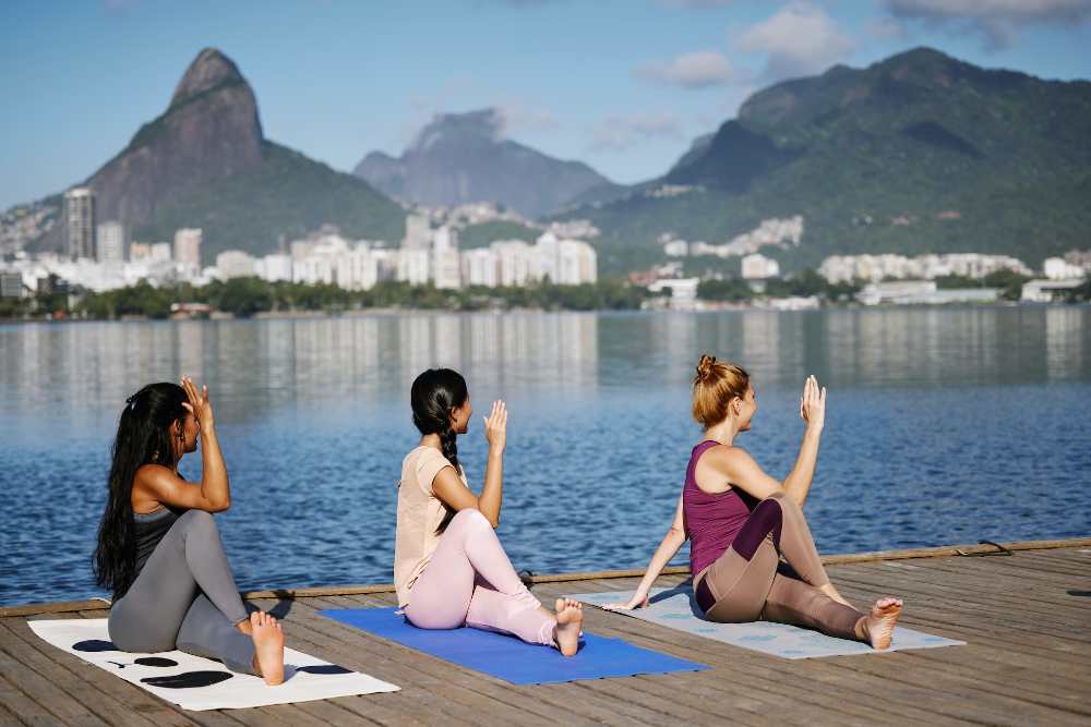 Finding Connection and Flexibility in Online Vinyasa Yoga