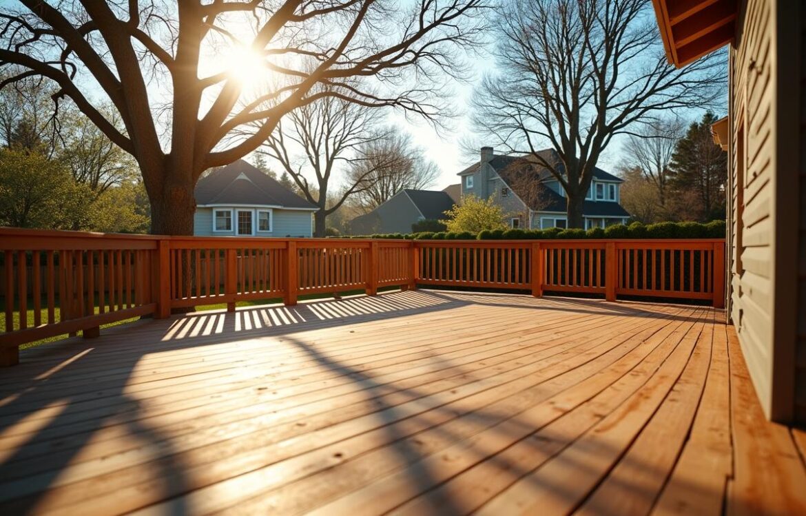 The Best Time of Year to Build or Repair a Deck