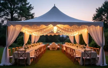Right Wedding Marquee Style