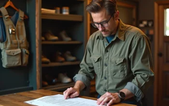 responsible gun owner reviewing comprehensive firearm safety checklist