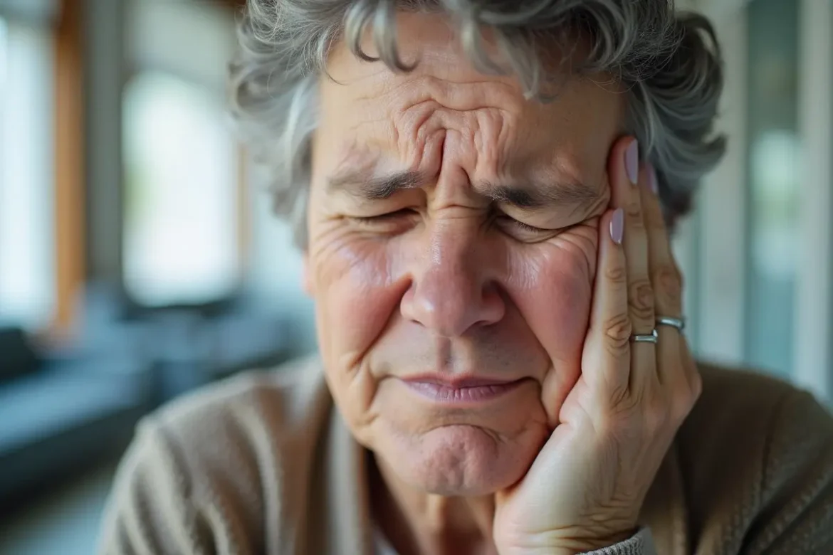 person recognizing toothache symptoms requiring immediate professional dental attention