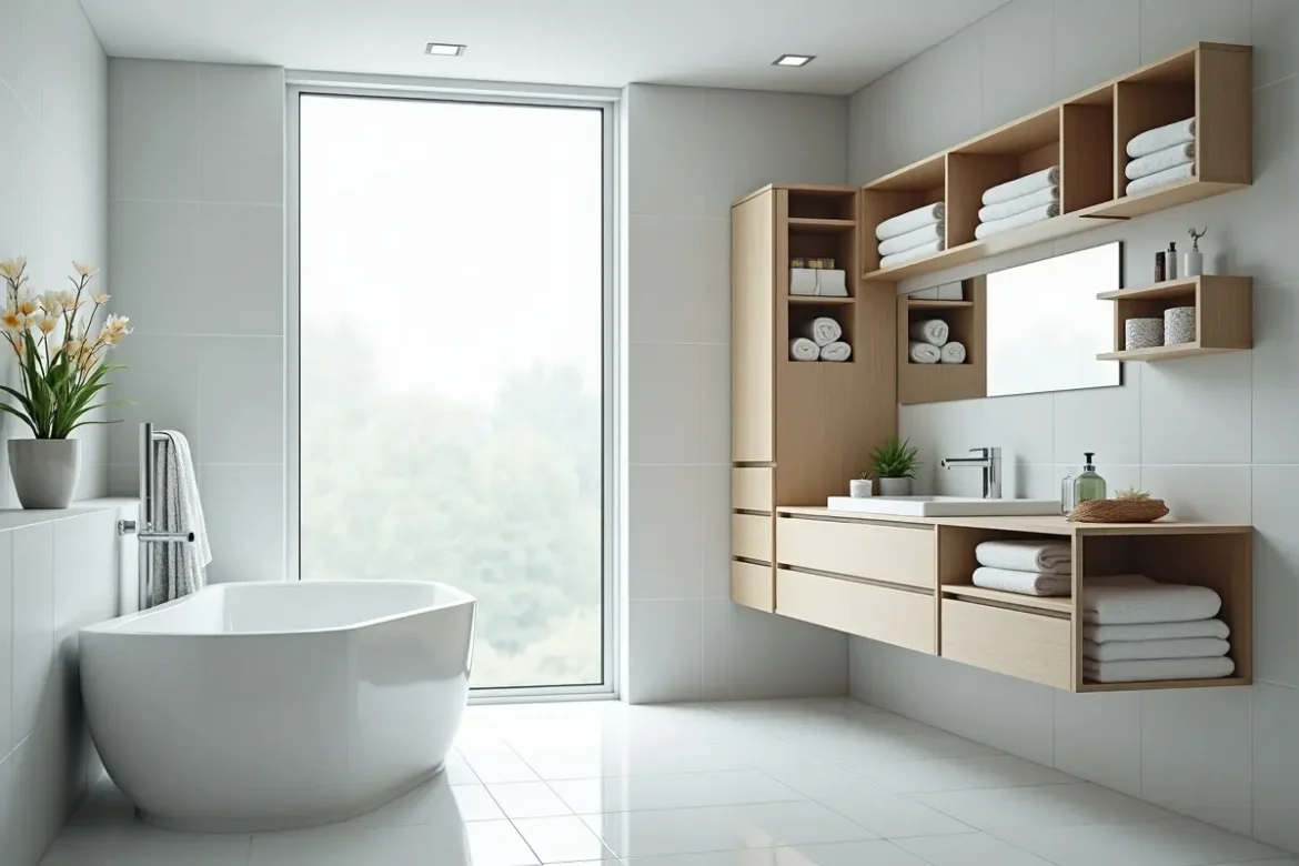 Bathroom: Essential Storage Solutions for a Clutter-Free Space